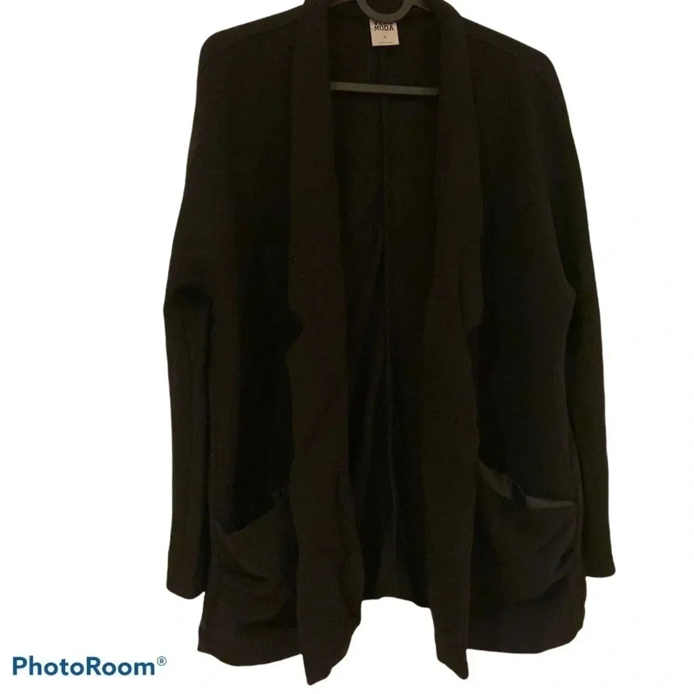 Vero Moda bliack lightweight  pocket jacket blazer Sz M